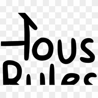 Hosue Clipart House Rules, HD Png Download