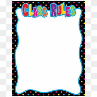 Tcr7707 Class Rules Chart Image - Classroom Posters Clipart Png, Transparent Png