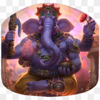 Ganesha Fan Art Smite, HD Png Download