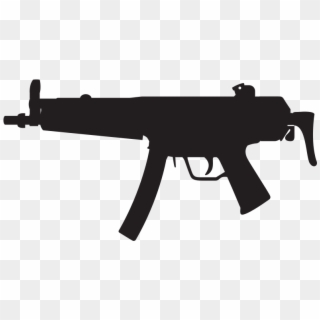 H&k Mp5 Silhouette - Mp5 Aeg Airsoft, HD Png Download