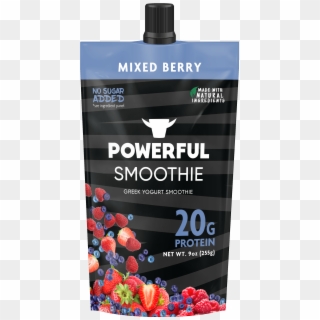 Mixed Berry Smoothie - Powerful Smoothie, HD Png Download