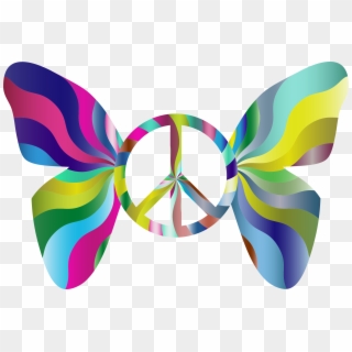 Peace Symbol Clipart Groovy - Groovy Png, Transparent Png