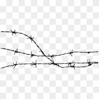 Banner Black And White Library Pleaseprayforwestpapua - Barbed Wire Clipart Transparent, HD Png Download