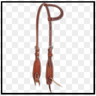 Martin Saddlery Slip Ear Headstall With Barbwire He121sl - Leather, HD Png Download