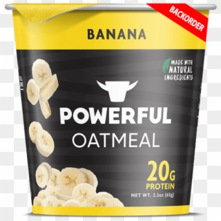 Banana Oatmeal - Banana Powerful Oatmeal, HD Png Download