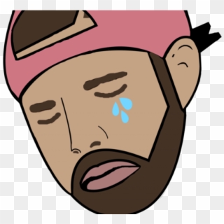 Drake Clipart Face - Drake Crying Meme, HD Png Download