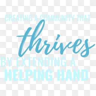 Helping Hands Association - Calligraphy, HD Png Download