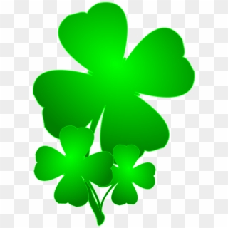 Patrick's Day - Clipart Four Leaf Clover, HD Png Download