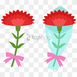 Free Png Japanese Mother's Day Red Carnation Free And - Gear, Transparent Png