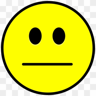 This Free Icons Png Design Of Plain Smiley Simple Yellow - Angry Face, Transparent Png