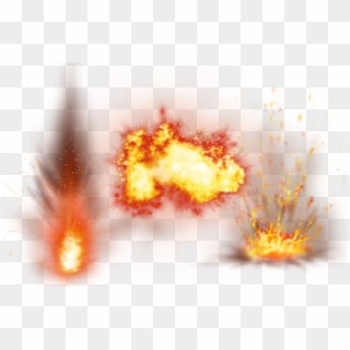 The Sparks Flame - Transparent Background Explosion Clip Art, HD Png Download