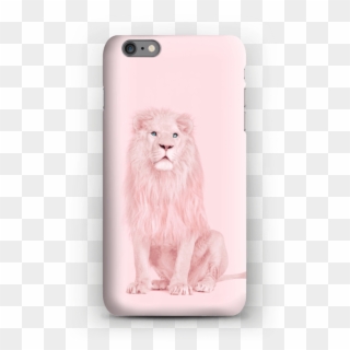 A Pink Lion Case Iphone 6s Plus - Pink Lion, HD Png Download