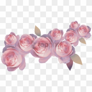 Free Png Transparent Flower Crown Red Png Image With - Pink Pastel Flower Png, Png Download