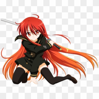 Anime Girl With Red Hair And Blue Eyes Clipart Images - Shana De Shakugan No Shana, HD Png Download