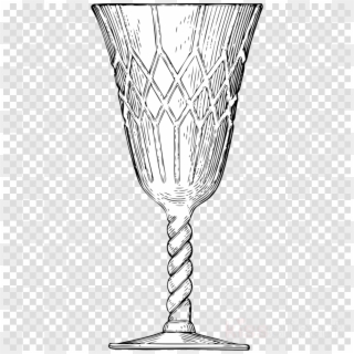 Calice Di Cristallo Clipart Chalice Wine Glass Clip - Png Clip For Ballon, Transparent Png