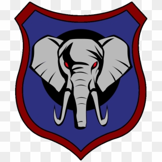 Emblem-elephant Clipart , Png Download - Elephant Logo Black And White, Transparent Png