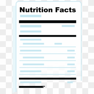 Additional Nutrition Information For Each Item Must - Nutrition Facts, HD Png Download