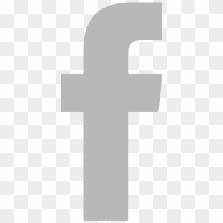 White Facebook Symbols - Cross, HD Png Download