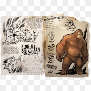 Survival Evolved Wiki - Ark Survival Gigantopithecus, HD Png Download
