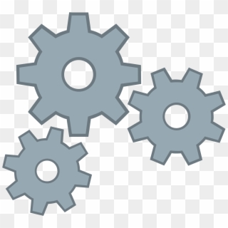 Gears Clipart Transparent Background , Png Download - Gears With No Background, Png Download