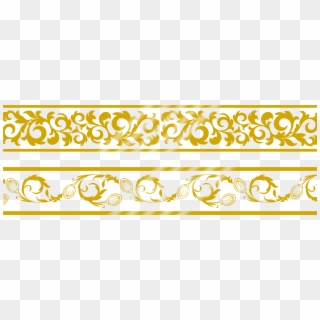 Gold Lace Border Png , Png Download - Gold Lace Border Png, Transparent Png