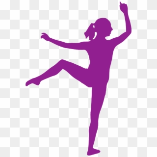 This Free Icons Png Design Of Silhouette Danse 43 - Dancer Silhouette Purple, Transparent Png
