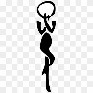 Yoga Woman Girl Silhouette Png Image - Yoga Clip Art, Transparent Png
