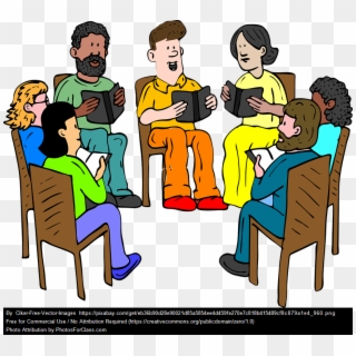 Book Club Practice - Religious Group Clip Art, HD Png Download