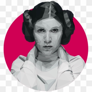 Leia Drawing Transparent - Quotes From Carrie Fisher, HD Png Download