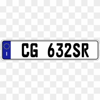 License Plate Png - European License Plate Png, Transparent Png