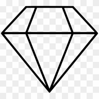 Diamond Svg Png Icon Free Download - Cut Diamond Side View Of Gem, Transparent Png