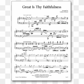 How Deep The Father's Love For Us Chords - Sheet Music, HD Png Download