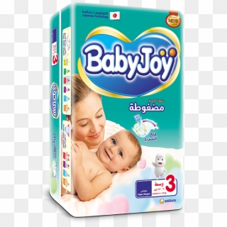 Babyjoy Tape Diaper - Baby Joy Diapers Sizes 3, HD Png Download