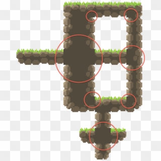 Heres A Clean Version Without Annotations Png Png Terraria - Terraria Tileset, Transparent Png