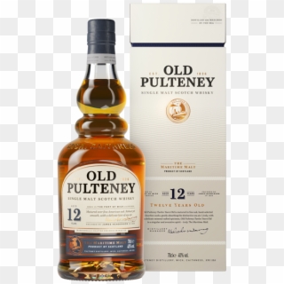 12 Years Single Malt Scotch Whisky - Old Pulteney 12 New, HD Png Download