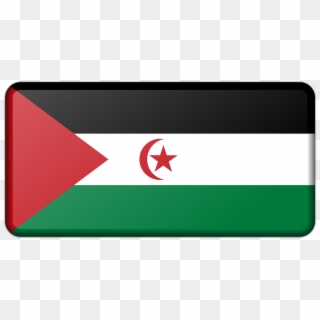 This Free Icons Png Design Of Sahrawi Arab Democratic - Western Sahara Flag, Transparent Png