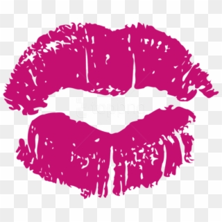 Free Png Download Pink Kiss Transparent Png Images - Kiss Lips Clipart Pink, Png Download