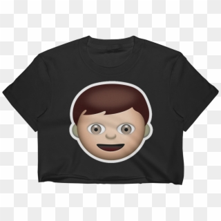 Boy Emoji Shirts - Cartoon, HD Png Download