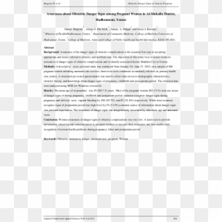 Pdf - Cover Letter, HD Png Download