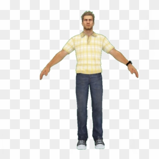 Download Zip Archive - Dead Rising 2 Chuck Model, HD Png Download