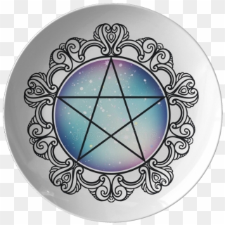 Wicca Pentacle Plate , Png Download - Native American Symbols Elements, Transparent Png
