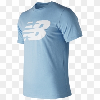New Balance, Graphic Nb Logo Tee Summer Sky - New Balance Shirts, HD Png Download