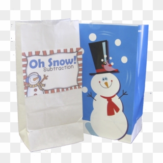 I Plan To Store My Games In Cute Snowman Sacks I Picked - Snowman, HD Png Download