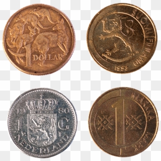 Australian Dollar, Finnish Mark, Dutch Guilder, Guilder - 香 港 一 仙, HD Png Download
