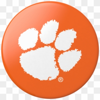 Clemson Paw - Black And White Clemson Paw, HD Png Download
