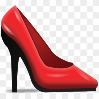 Red Heels Png High-quality Image - High Heel Emoji Png, Transparent Png