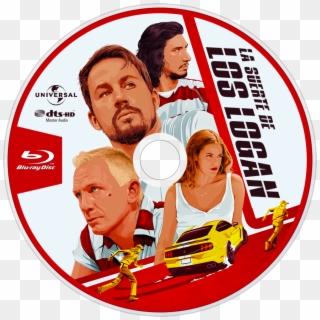 Logan Lucky Bluray Disc Image , Png Download - Logan Lucky 2017 Poster, Transparent Png