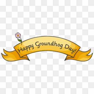 Groundhog Drawing Pine Marten - Happy Groundhog Day Banner, HD Png Download