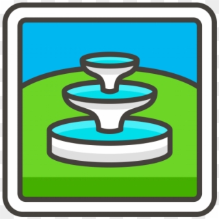 Fountain Emoji Icon, HD Png Download