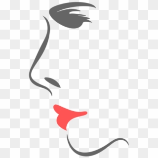 Woman Face Vector Png - Ladies Face Logo, Transparent Png